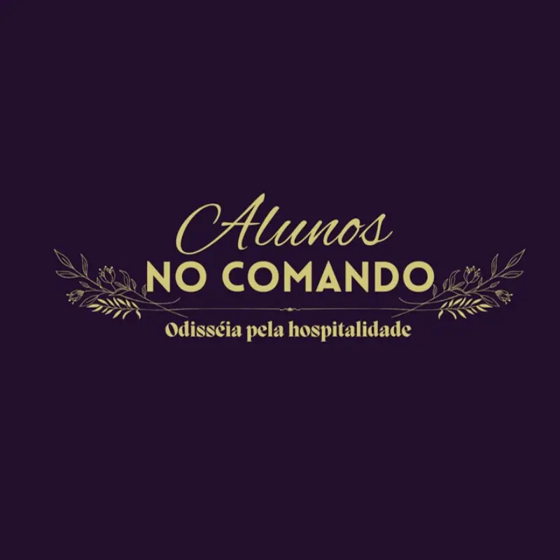 Logotipo Alunos no Comando - Odisséia na Hospitalidade